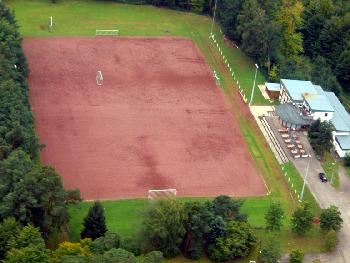Luftaufnahme Sportplatz im Jahre 2007