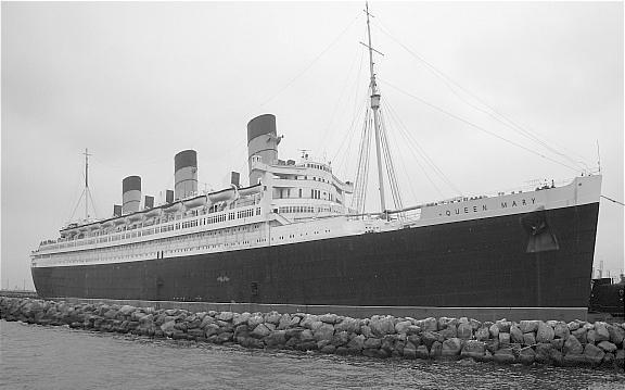 Passagierdampfer Queen Mary im SVM Gründungsjahr 1934