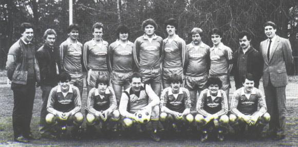 Vizemeister 1. Mannschaft im Jahre 1984
