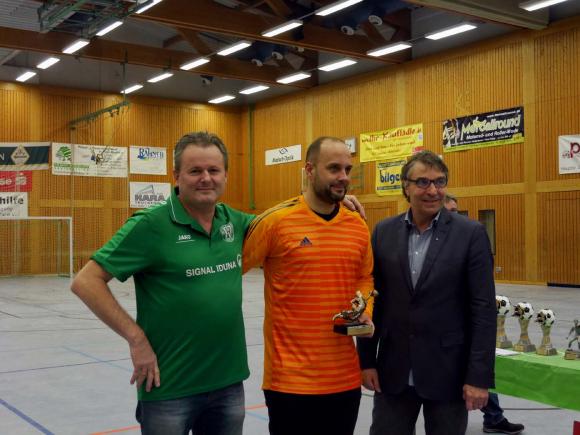 Bester Torwart Adis Ferhatovic vom SV Michelbach