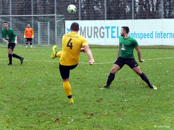 SVM im letzten Spiel des Jahres gegen den SV Scherzheim nach kämpferischen Spiel mit Punkteteilung