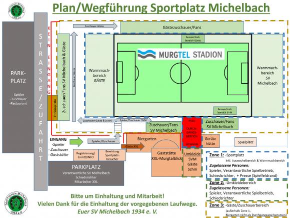 Zonenplan Sportplatz Michelbach