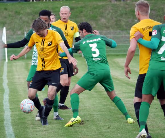 SV Michelbach im Achtelfinale gegen den SV Sasbachwalden vor allem in den ersten Minuten unterlegen und ohne Zugriff