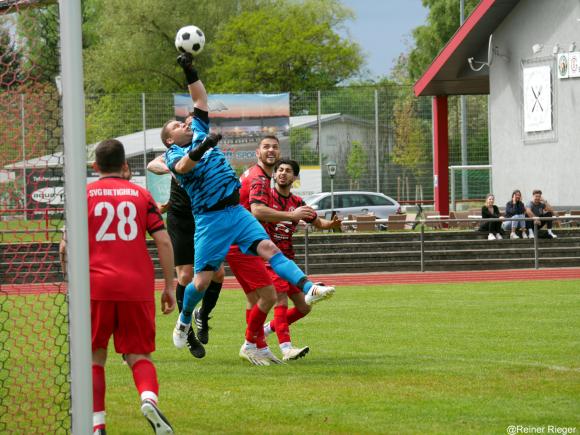 SVM Reserve vor dem gut behütenden Bietigheimer Tor zu harmlos 