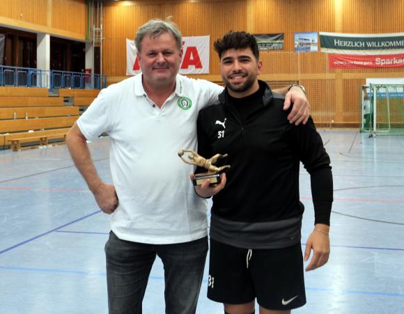 bester Torwart vom heimischen SV Michelbach Philipp Inci