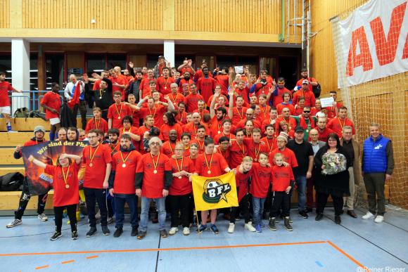 Tolle Stimmung nach der Siegerehrung