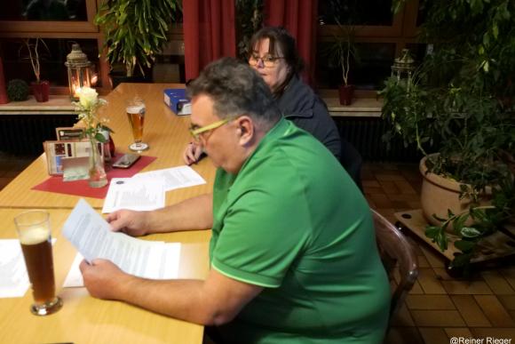 Kai-Uwe Siebert gibt einen ausführlichen Rückblick