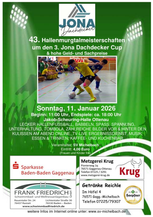 43. offenen Murgtalmeisterschaften